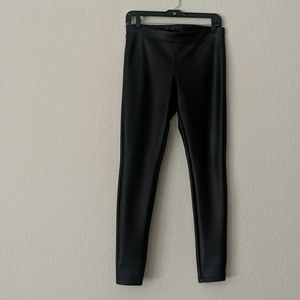 Express Faux Leather Leggings Small